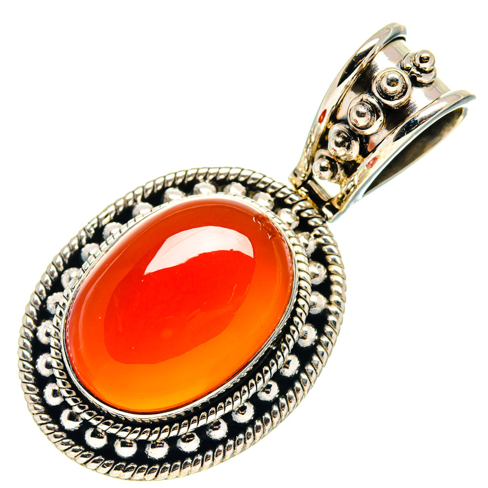 Carnelian Pendants handcrafted by Ana Silver Co - PD759375
