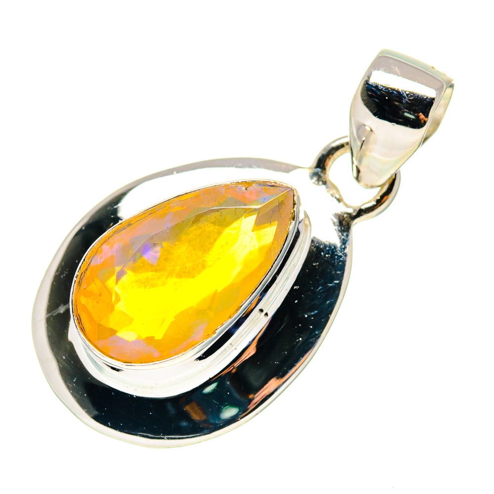 Ethiopian Opal Pendants handcrafted by Ana Silver Co - PD759384