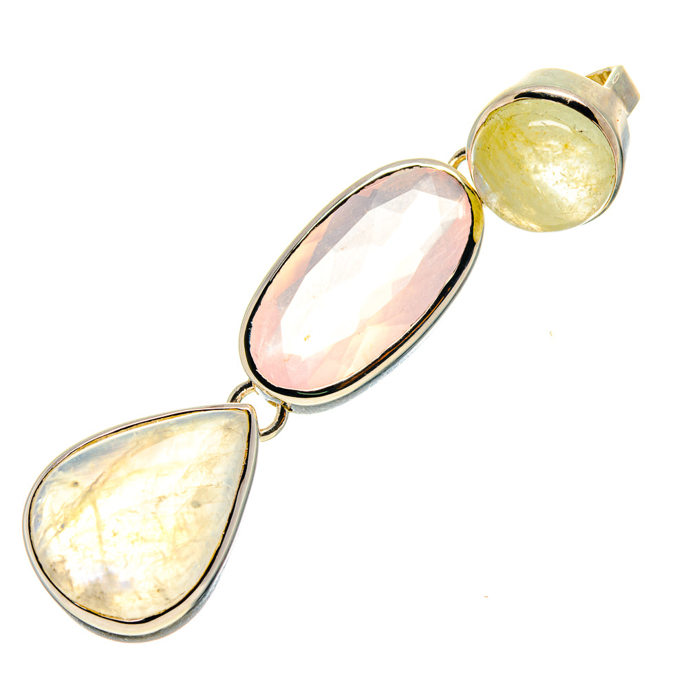 Rainbow Moonstone Pendants handcrafted by Ana Silver Co - PD759388