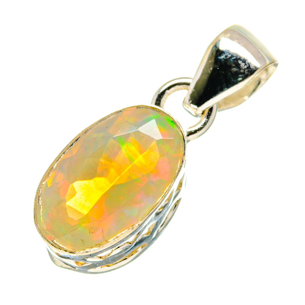 Ethiopian Opal Pendants handcrafted by Ana Silver Co - PD759486