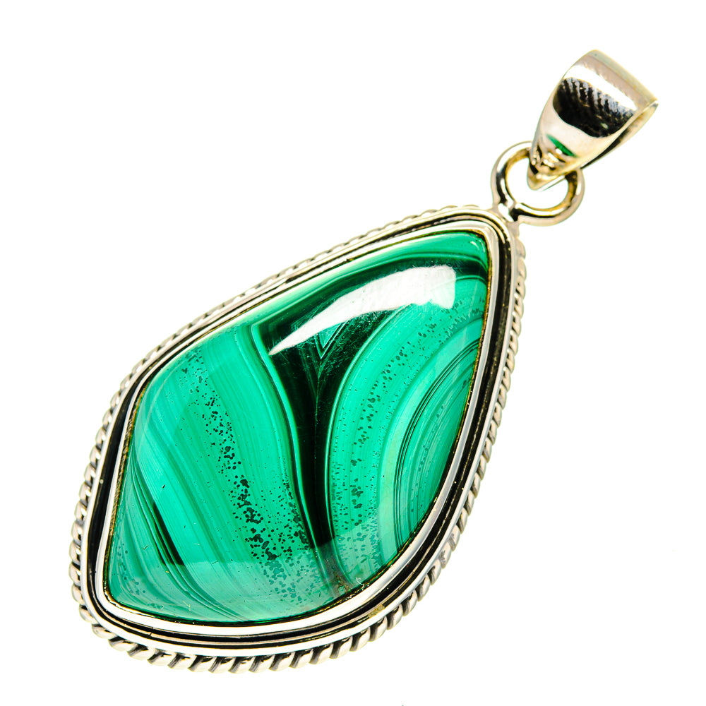 Malachite Pendants handcrafted by Ana Silver Co - PD759499