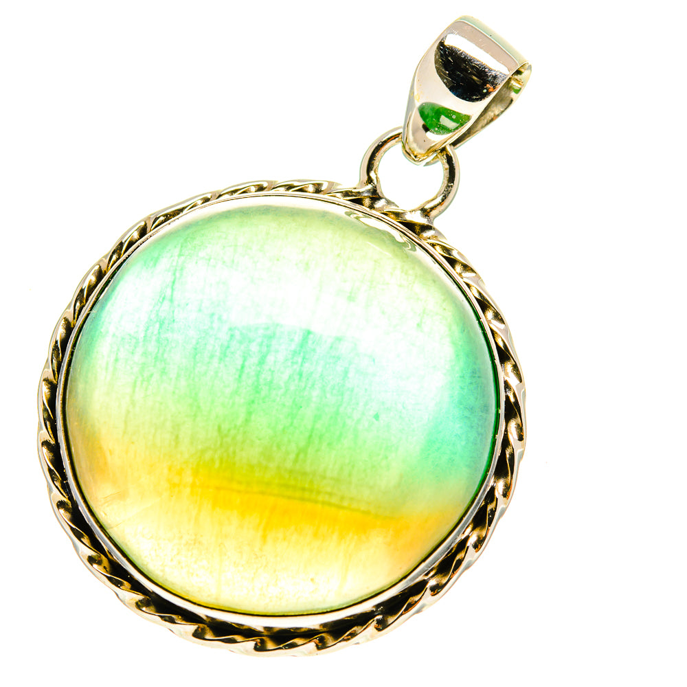 Green Fluorite Pendants handcrafted by Ana Silver Co - PD759934