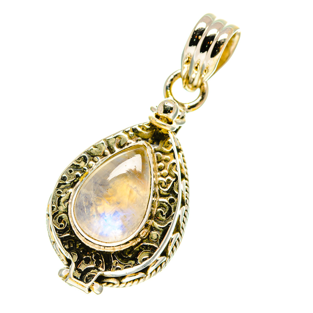 Rainbow Moonstone Pendants handcrafted by Ana Silver Co - PD759941