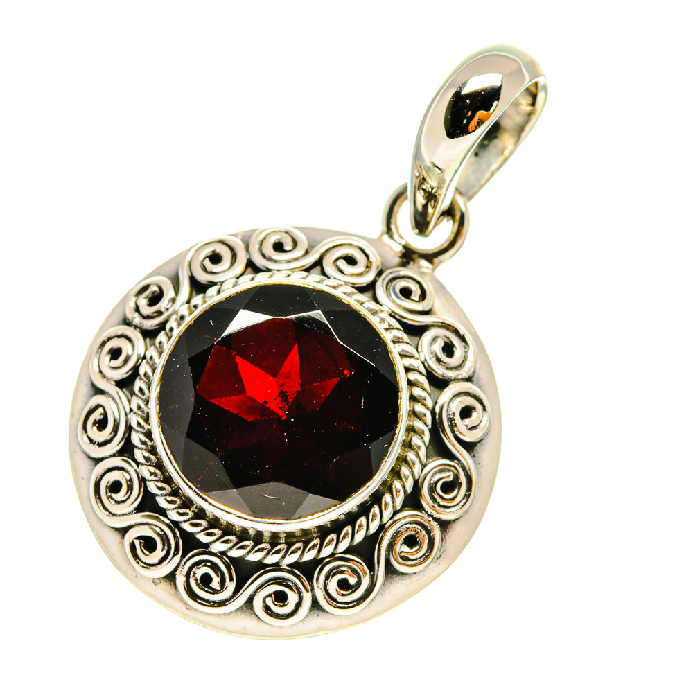 Garnet Pendants handcrafted by Ana Silver Co - PD759964