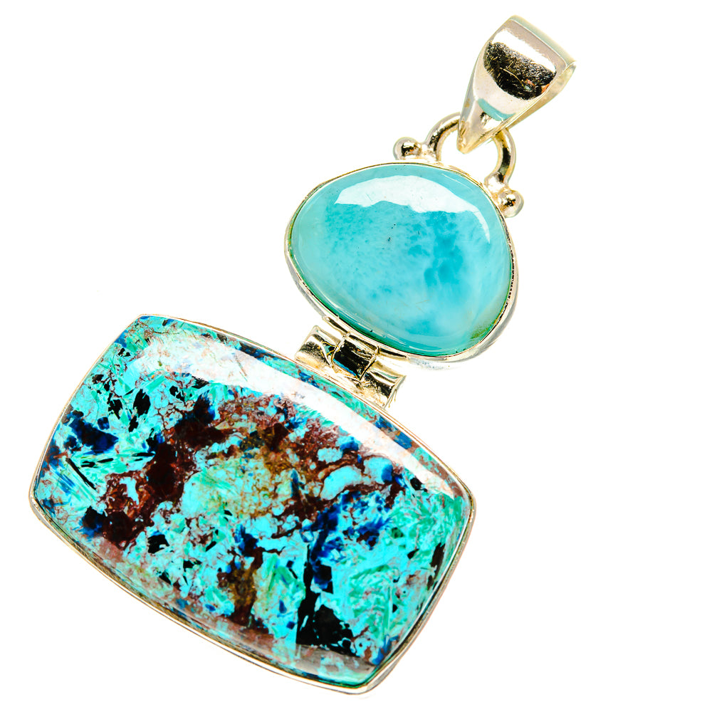Shattuckite Pendants handcrafted by Ana Silver Co - PD759968