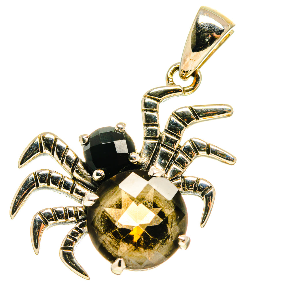 Smoky Quartz Pendants handcrafted by Ana Silver Co - PD760013