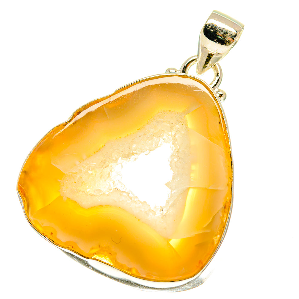 Geode Slice Pendants handcrafted by Ana Silver Co - PD760024