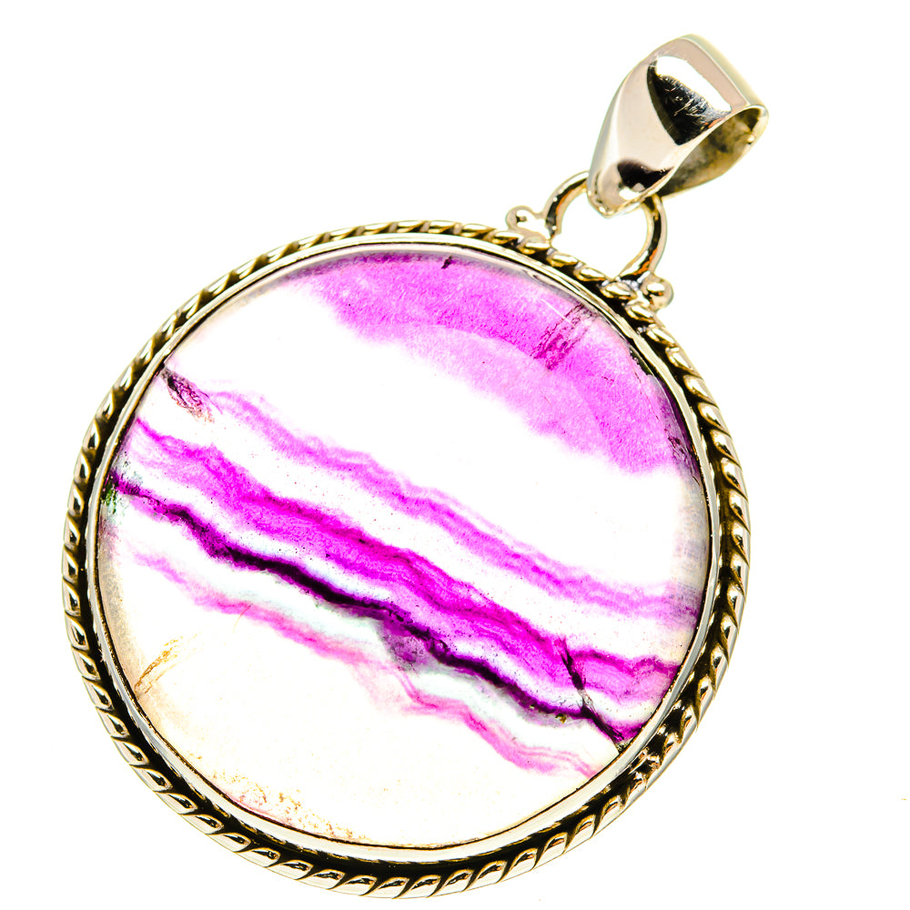 Fluorite Pendants handcrafted by Ana Silver Co - PD760114