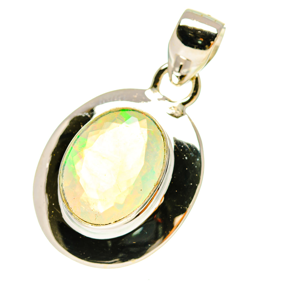 Ethiopian Opal Pendants handcrafted by Ana Silver Co - PD760137
