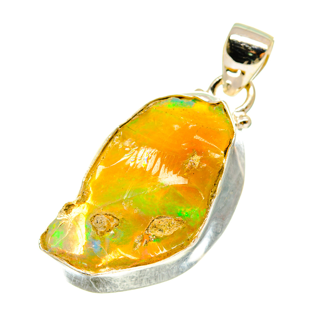 Ethiopian Opal Pendants handcrafted by Ana Silver Co - PD760174