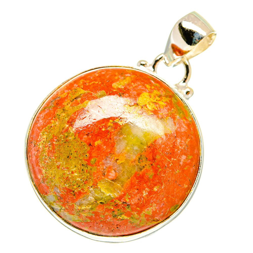 Unakite Pendants handcrafted by Ana Silver Co - PD760198