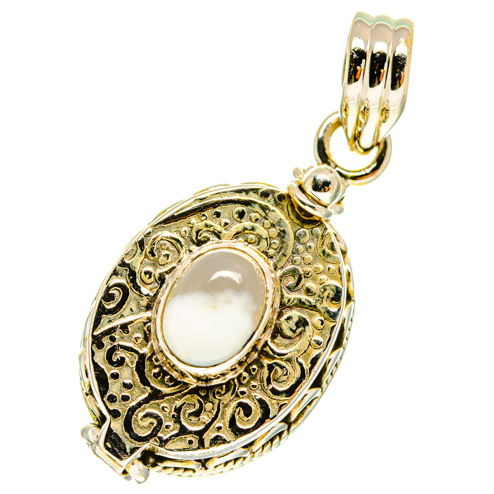 Rainbow Moonstone Pendants handcrafted by Ana Silver Co - PD760209
