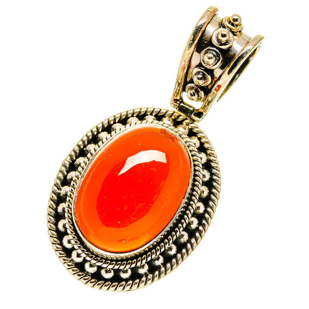 Carnelian Pendants handcrafted by Ana Silver Co - PD760329