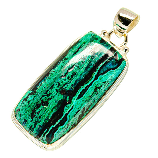 Chrysocolla Pendants handcrafted by Ana Silver Co - PD760355
