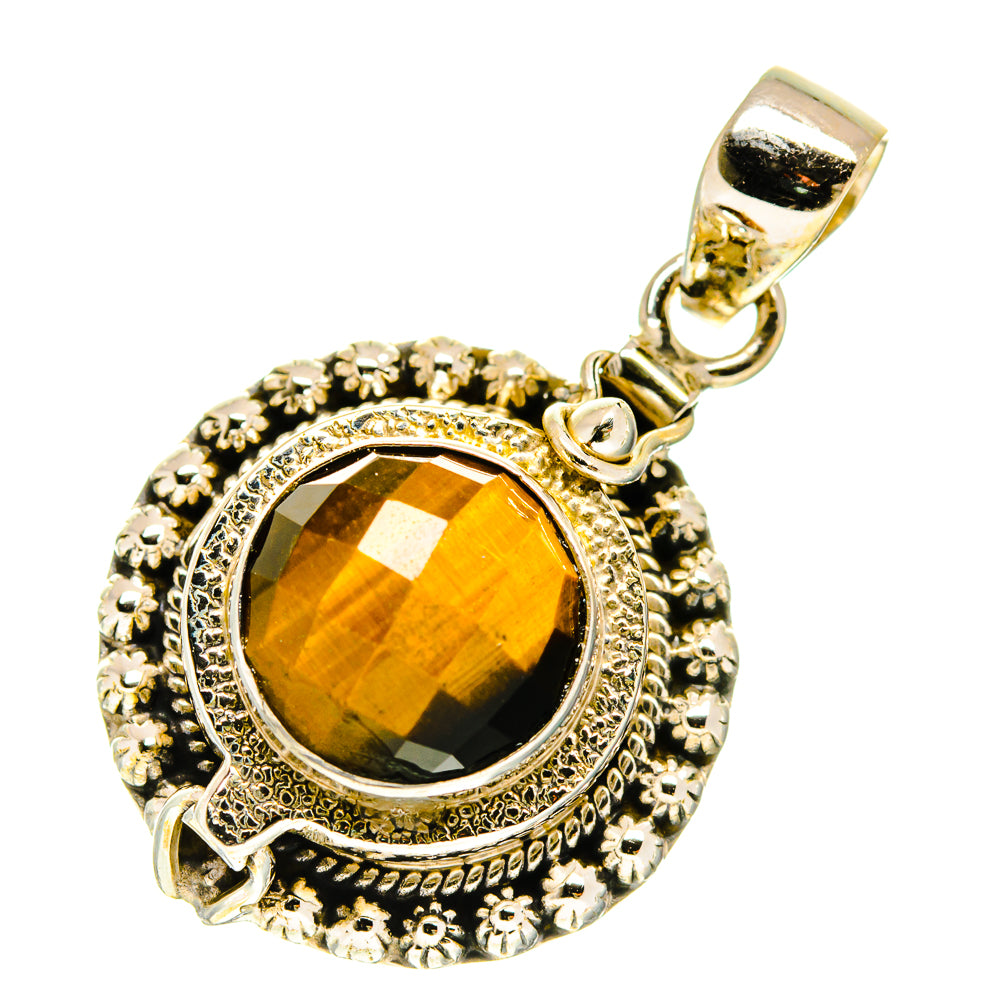 Tiger Eye Pendants handcrafted by Ana Silver Co - PD760431