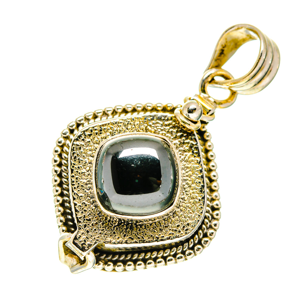 Hematite Pendants handcrafted by Ana Silver Co - PD760432