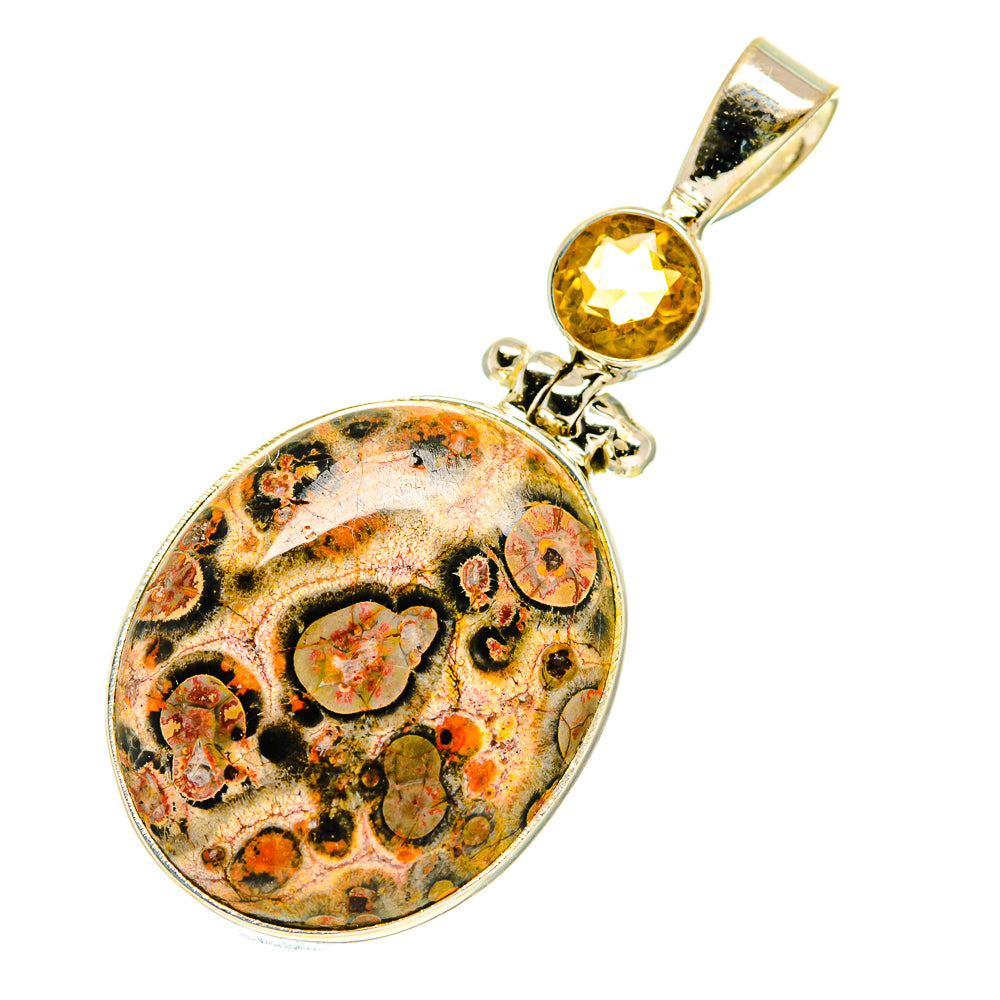 Poppy Jasper Pendants handcrafted by Ana Silver Co - PD760444