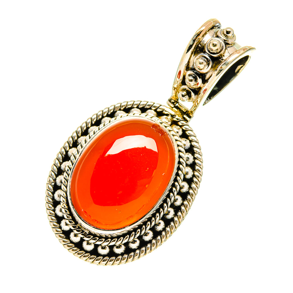 Carnelian Pendants handcrafted by Ana Silver Co - PD760445