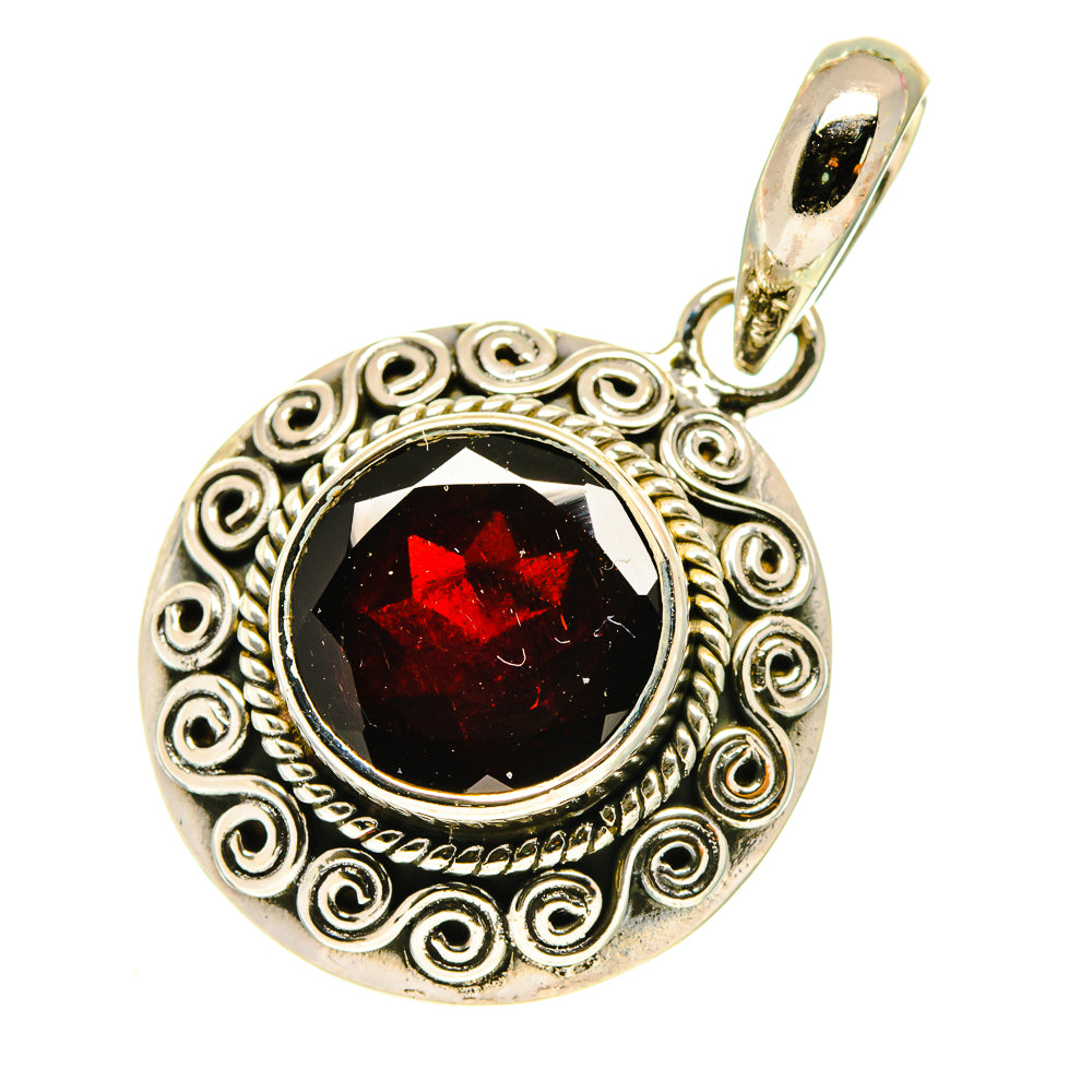 Garnet Pendants handcrafted by Ana Silver Co - PD760559