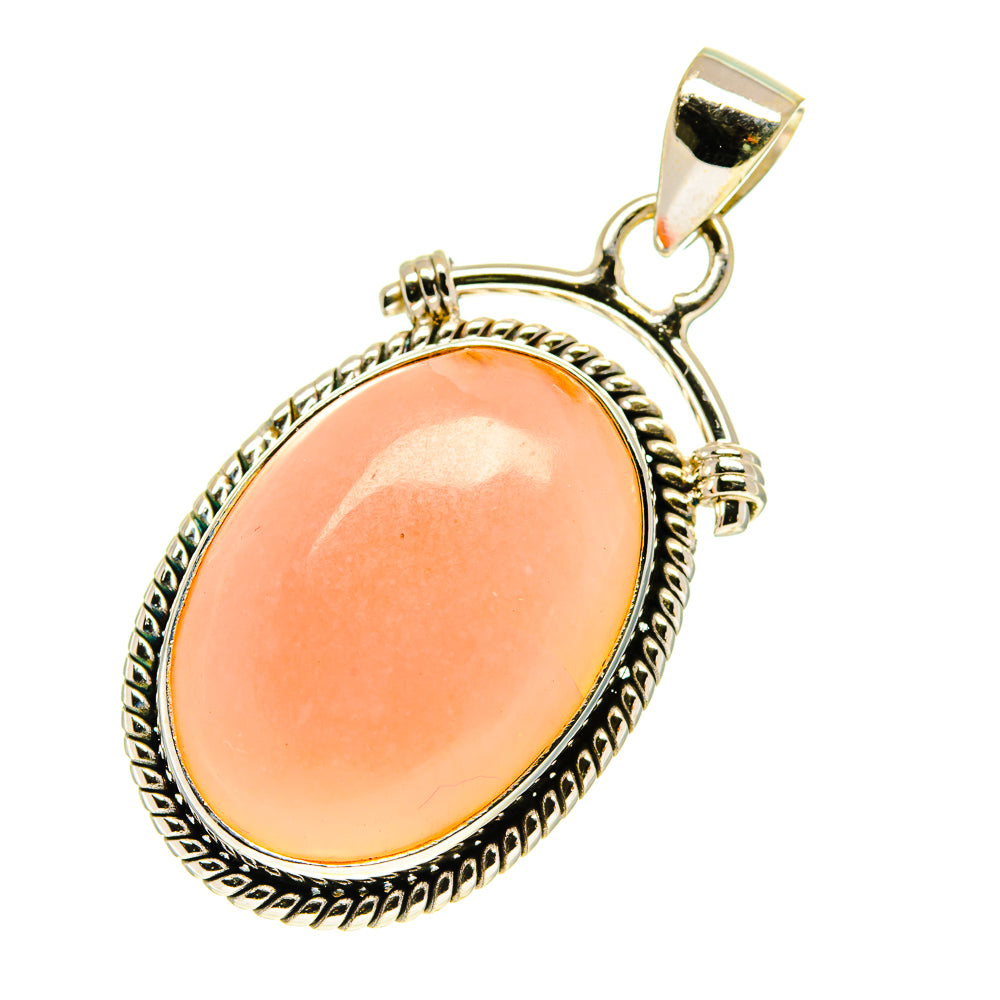 Pink Opal Pendants handcrafted by Ana Silver Co - PD760564