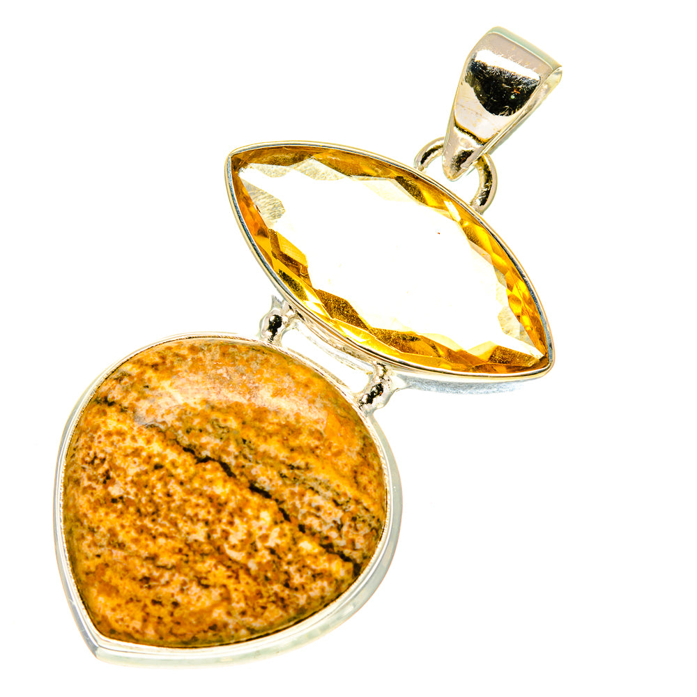 Picture Jasper Pendants handcrafted by Ana Silver Co - PD760607