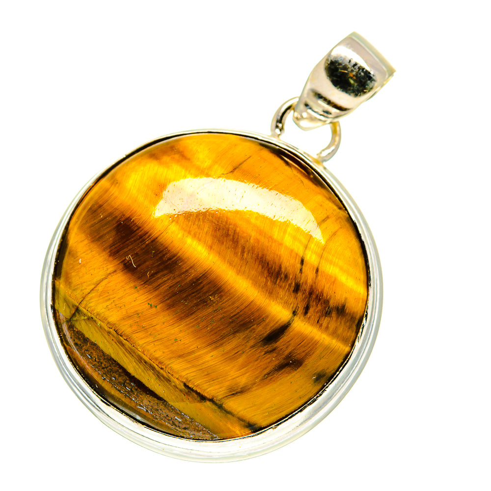 Tiger Eye Pendants handcrafted by Ana Silver Co - PD760620