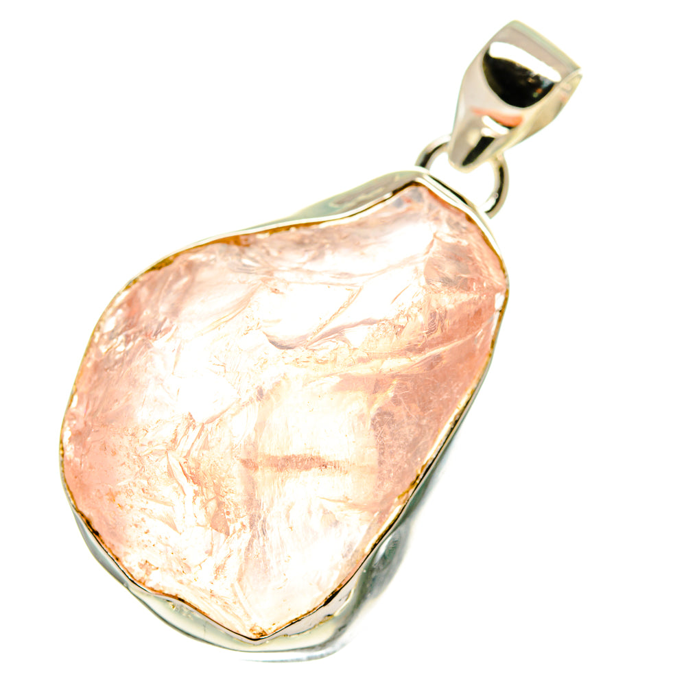 Rose Quartz Pendants handcrafted by Ana Silver Co - PD760632