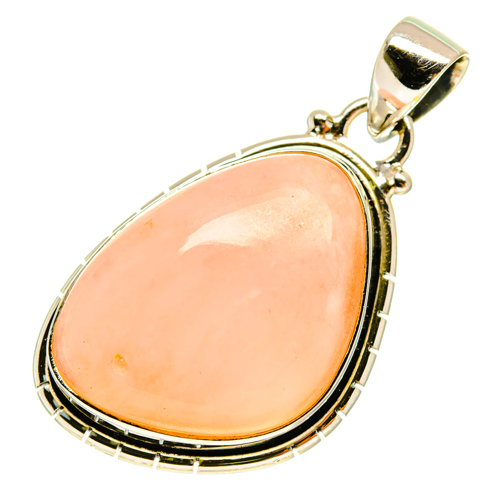 Pink Opal Pendants handcrafted by Ana Silver Co - PD760683