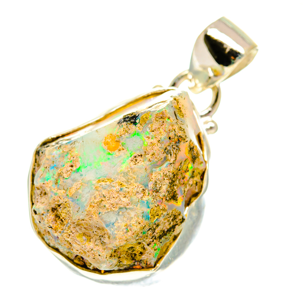 Ethiopian Opal Pendants handcrafted by Ana Silver Co - PD760688