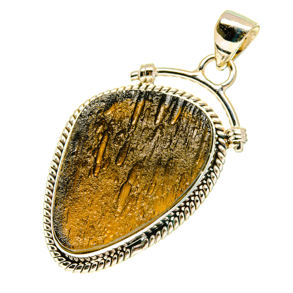 Tektite Pendants handcrafted by Ana Silver Co - PD760700