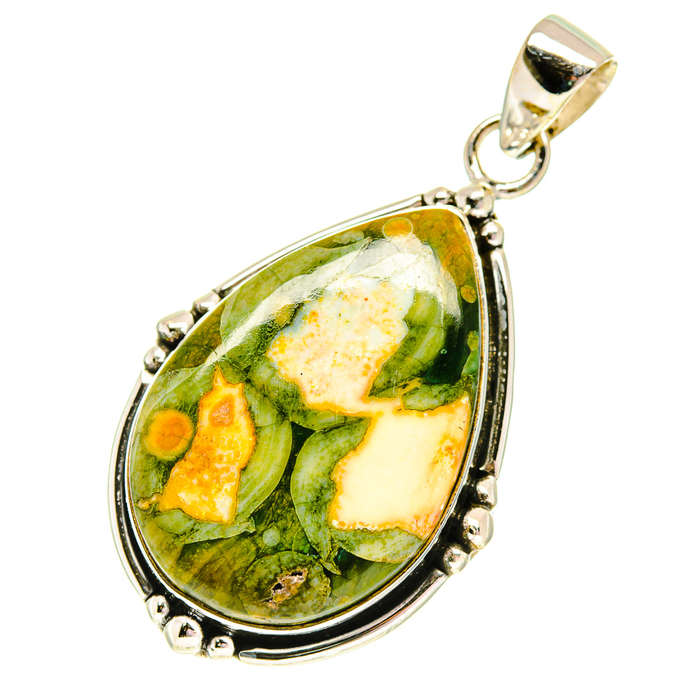 Rainforest Opal Pendants handcrafted by Ana Silver Co - PD760706