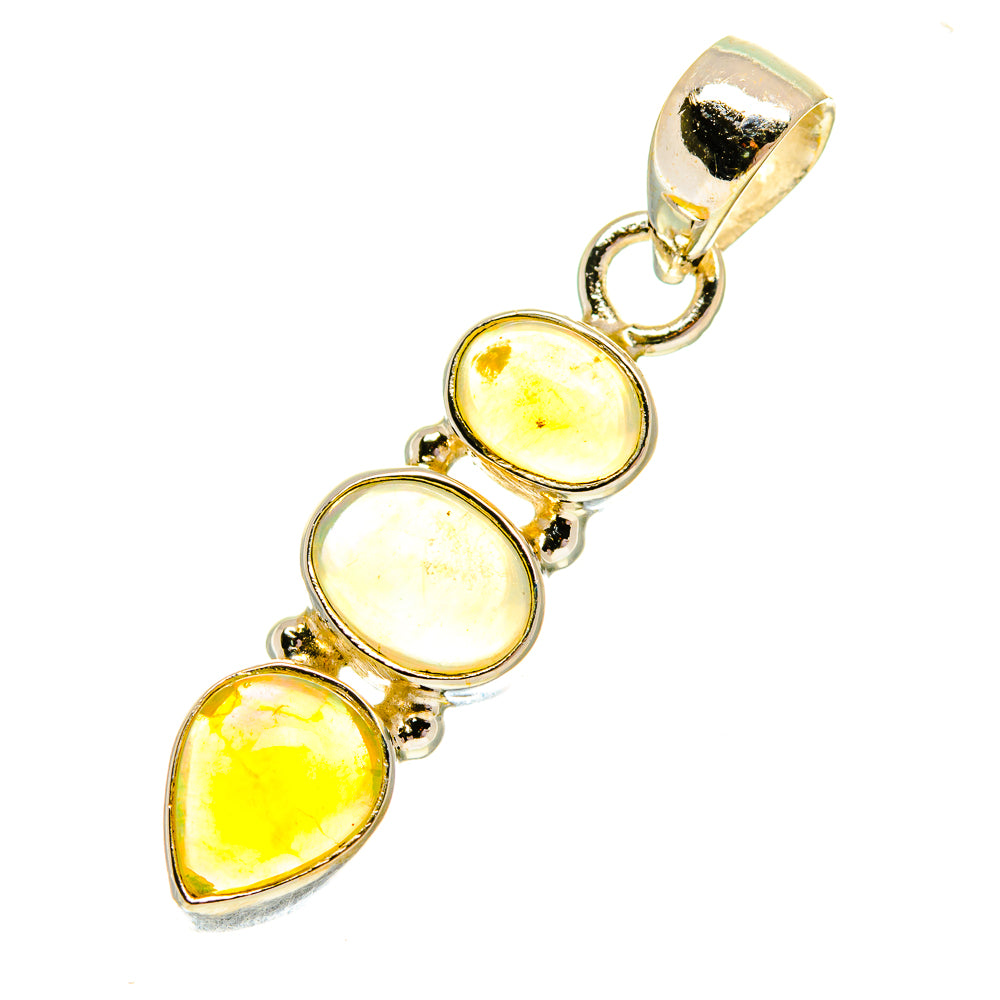 Ethiopian Opal Pendants handcrafted by Ana Silver Co - PD760726