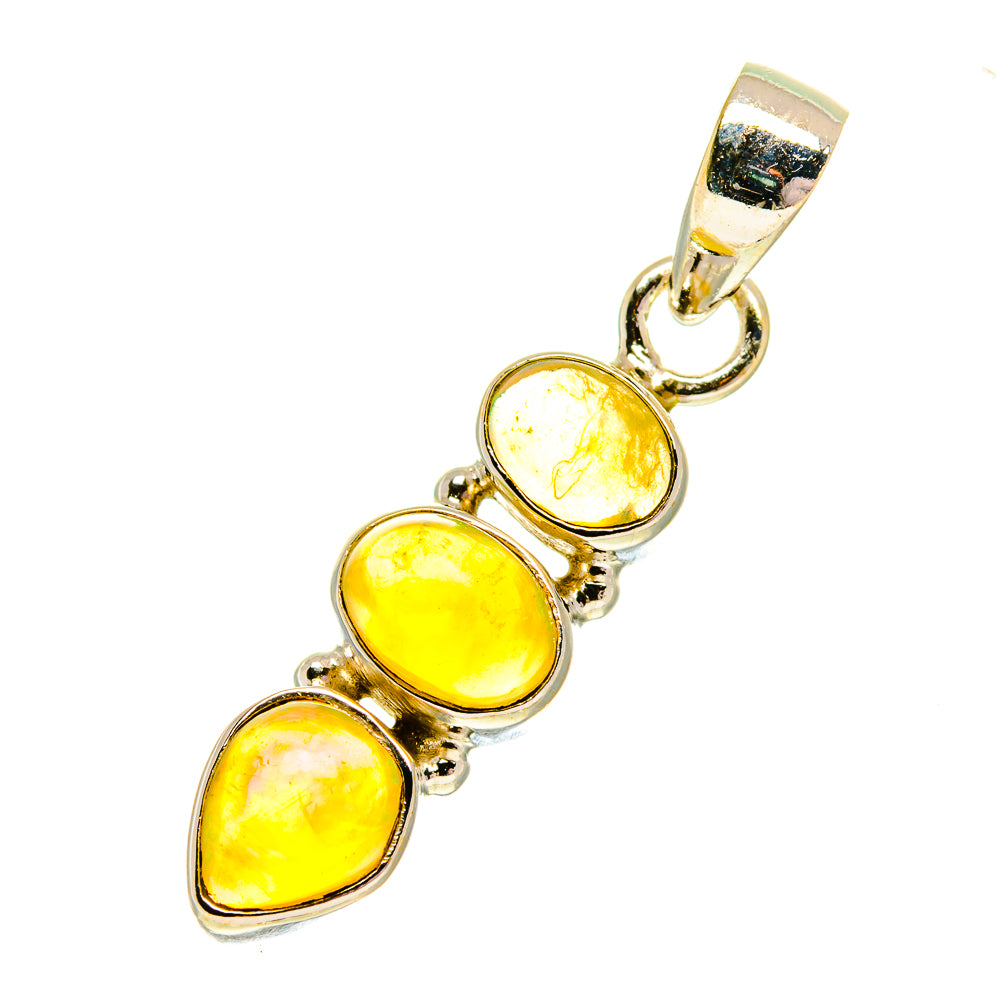 Ethiopian Opal Pendants handcrafted by Ana Silver Co - PD760740