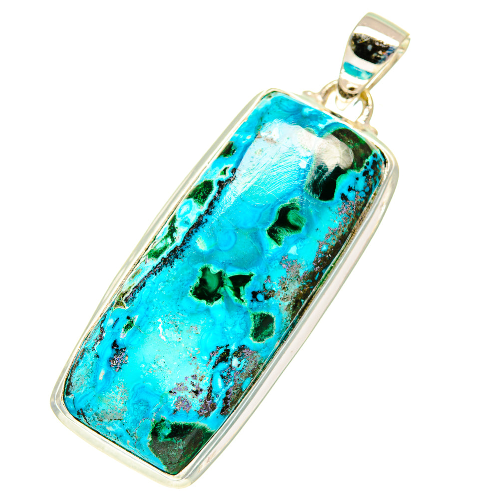 Chrysocolla Pendants handcrafted by Ana Silver Co - PD760788