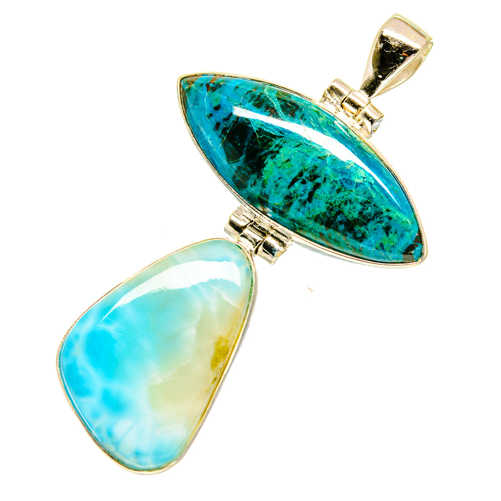 Larimar Pendants handcrafted by Ana Silver Co - PD760791
