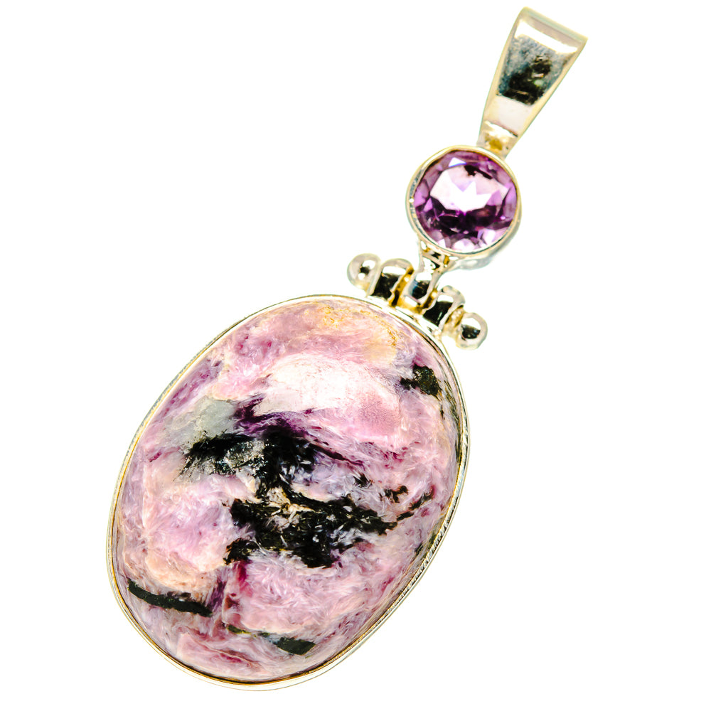 Charoite Pendants handcrafted by Ana Silver Co - PD760812