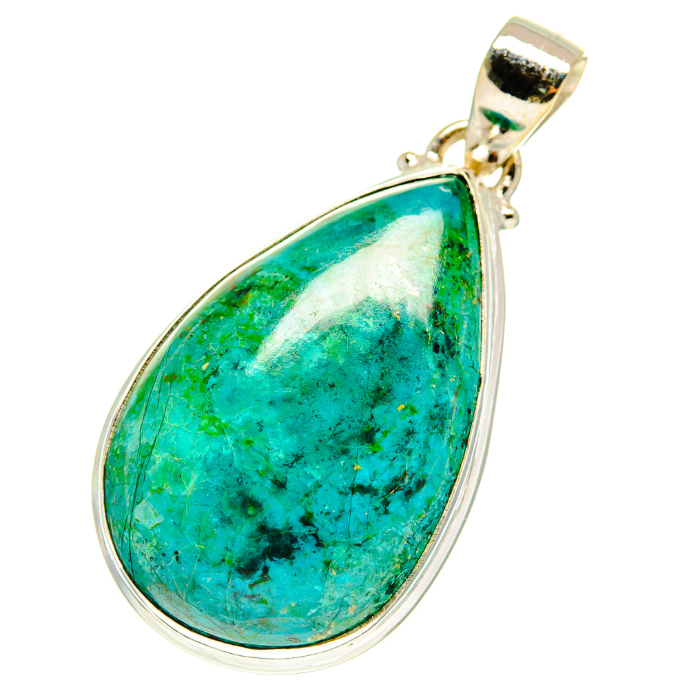 Chrysocolla Pendants handcrafted by Ana Silver Co - PD760835