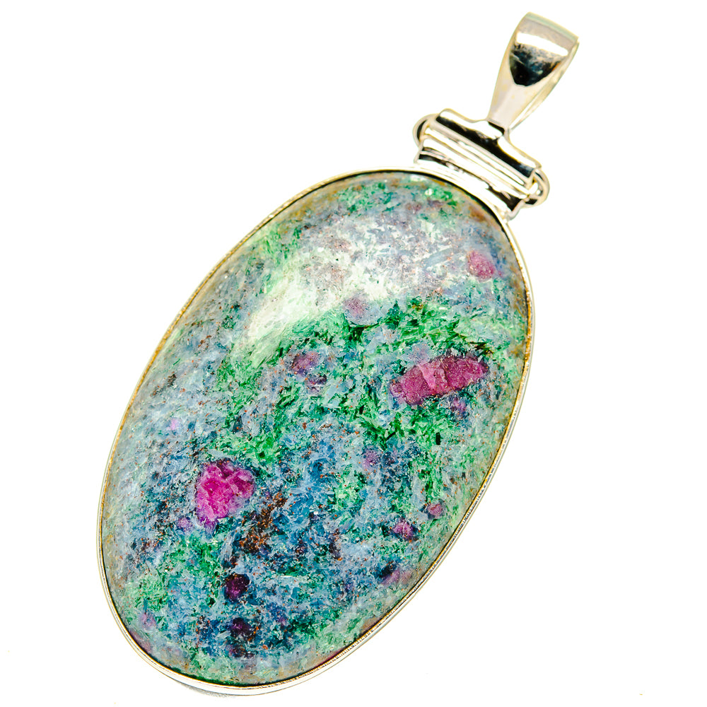 Ruby Fuchsite Pendants handcrafted by Ana Silver Co - PD760854