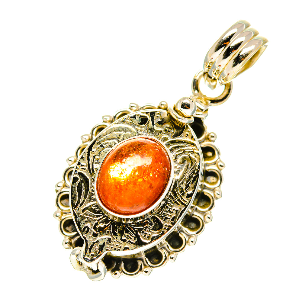 Sunstone Pendants handcrafted by Ana Silver Co - PD760907