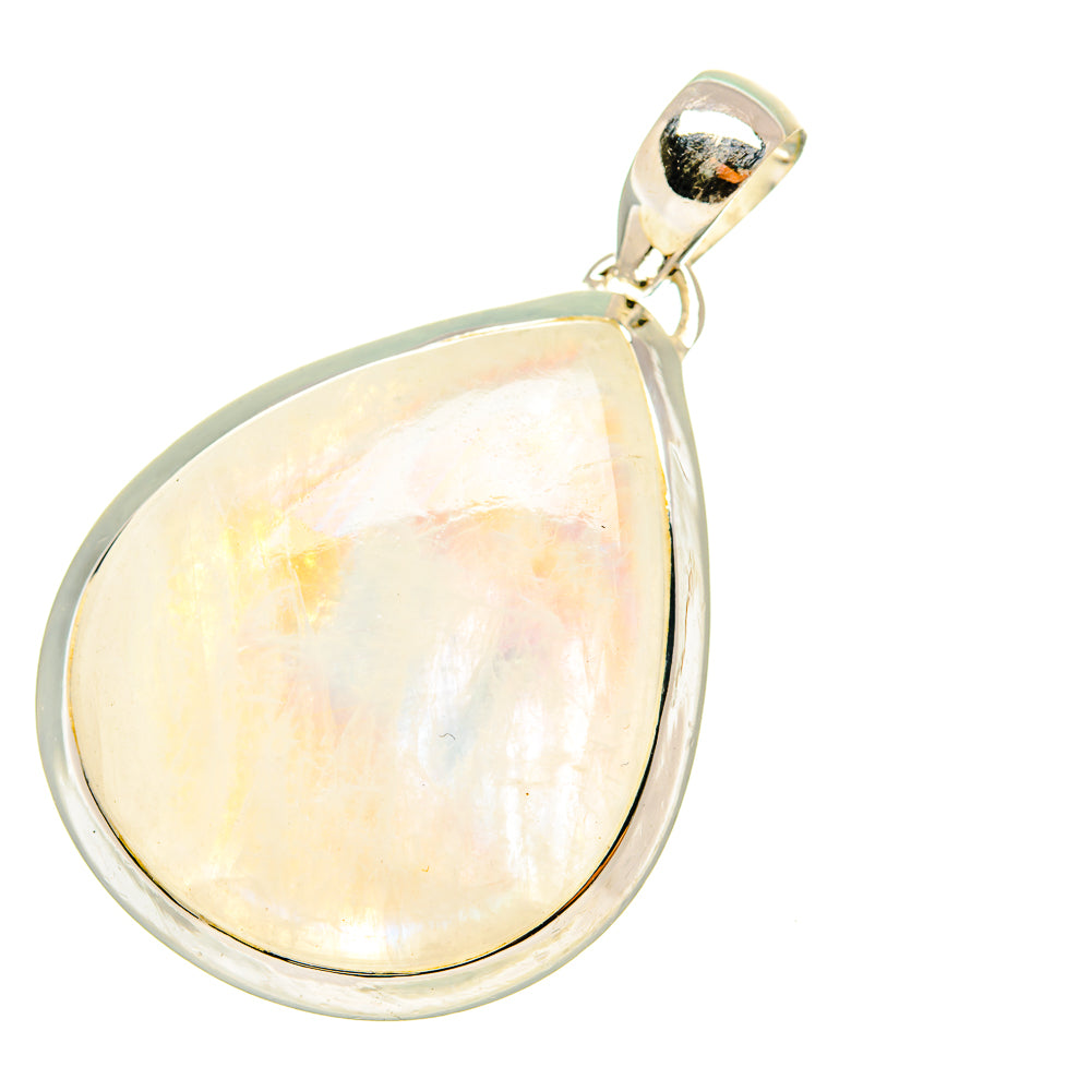 Rainbow Moonstone Pendants handcrafted by Ana Silver Co - PD7615