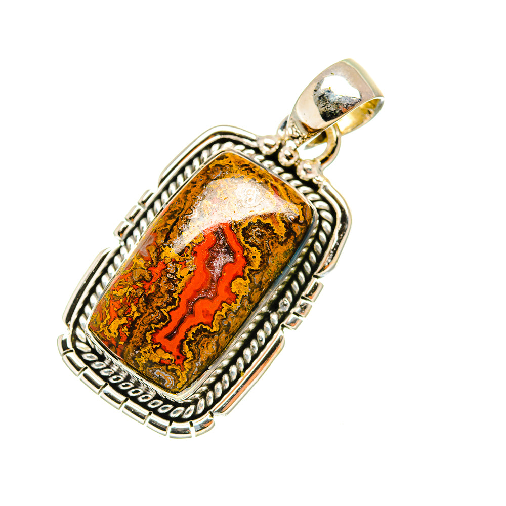 Moroccan Agate Pendants handcrafted by Ana Silver Co - PD7627