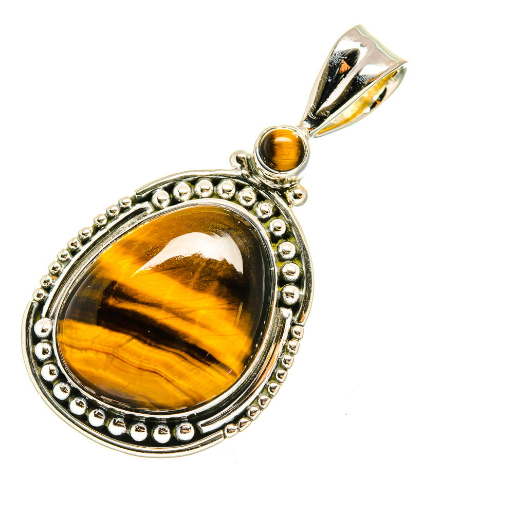 Tiger Eye Pendants handcrafted by Ana Silver Co - PD7634