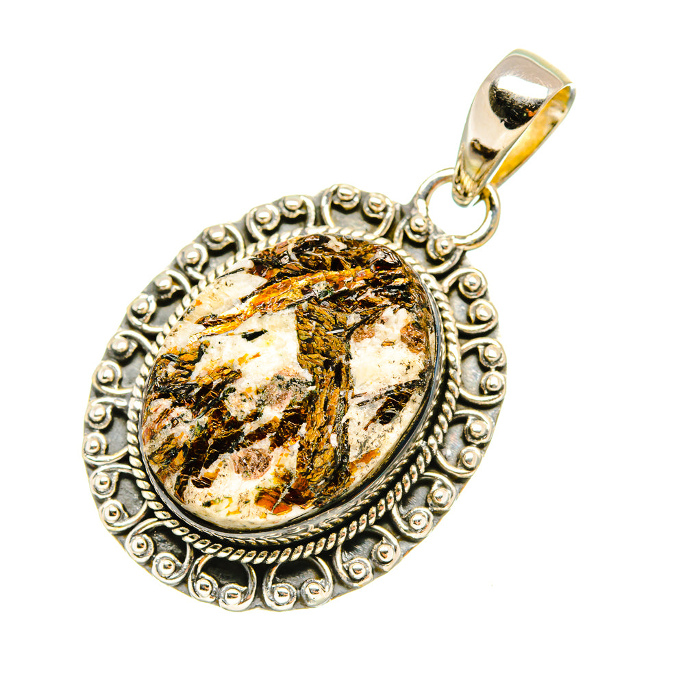 Astrophyllite Pendants handcrafted by Ana Silver Co - PD7647