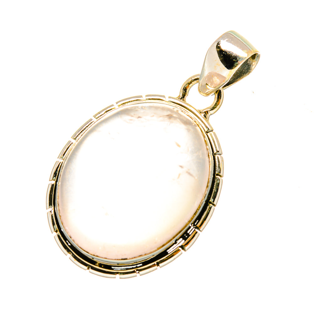 Rose Quartz Pendants handcrafted by Ana Silver Co - PD7679
