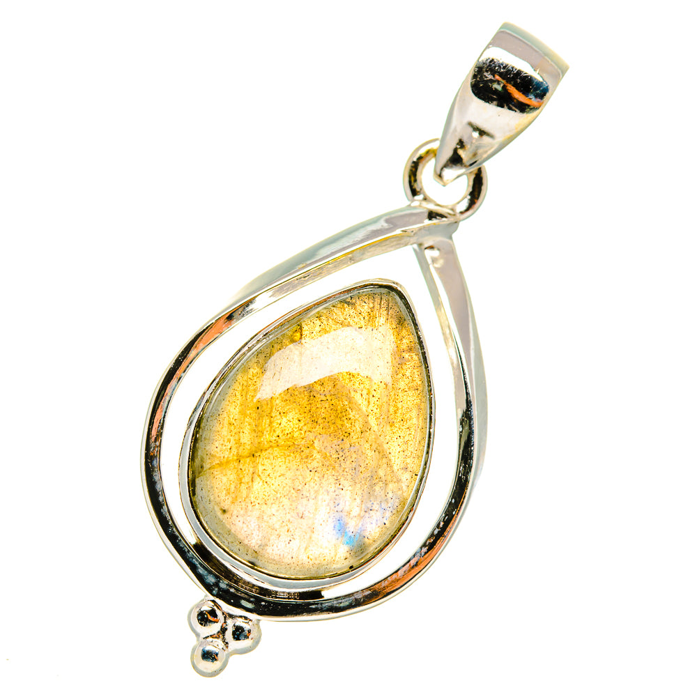 Labradorite Pendants handcrafted by Ana Silver Co - PD7754