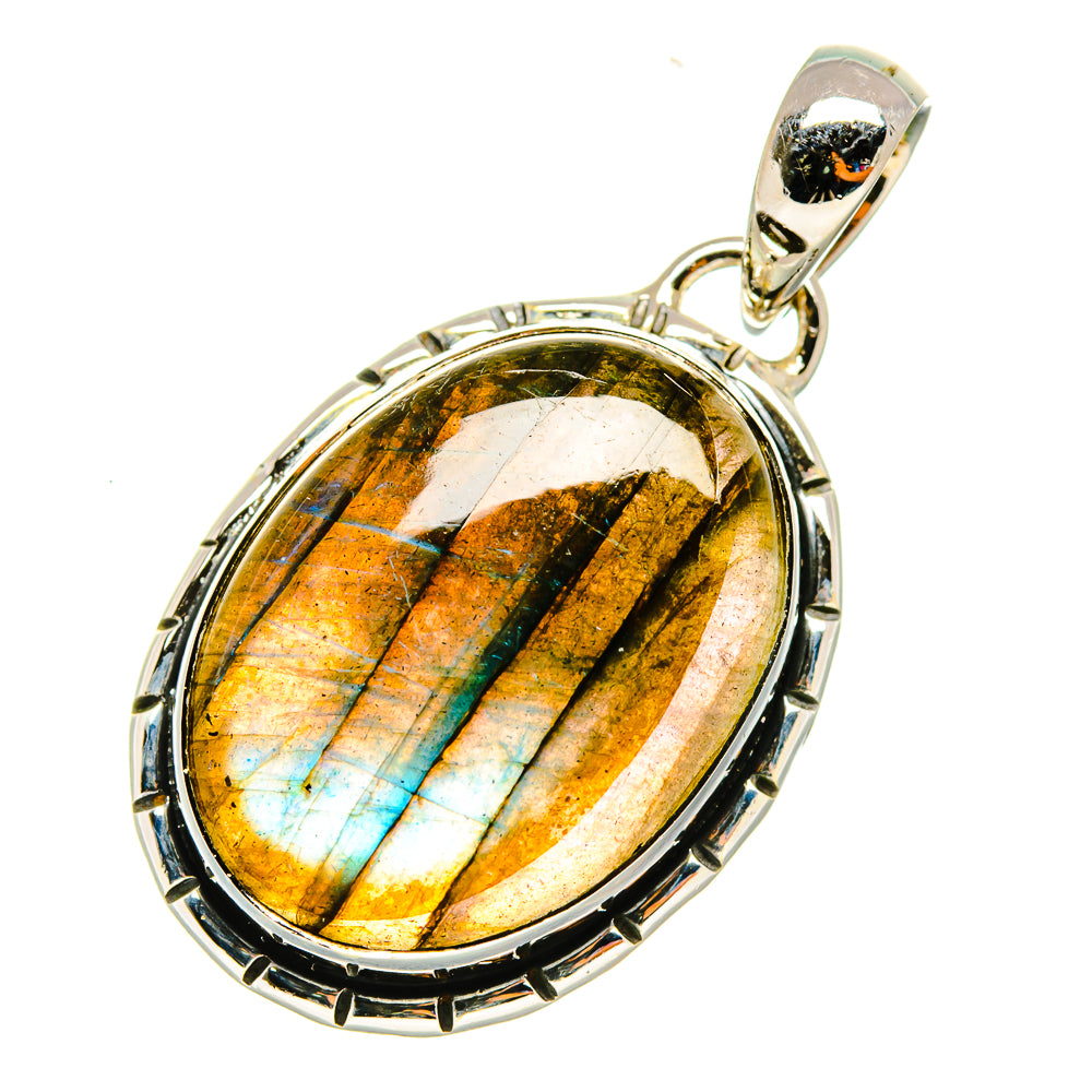 Labradorite Pendants handcrafted by Ana Silver Co - PD7781