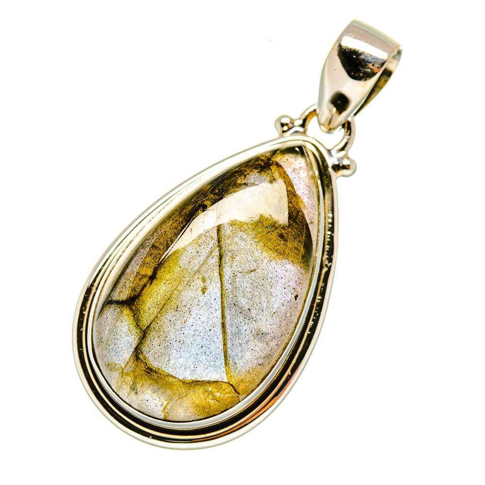 Labradorite Pendants handcrafted by Ana Silver Co - PD7786 - Photo 2