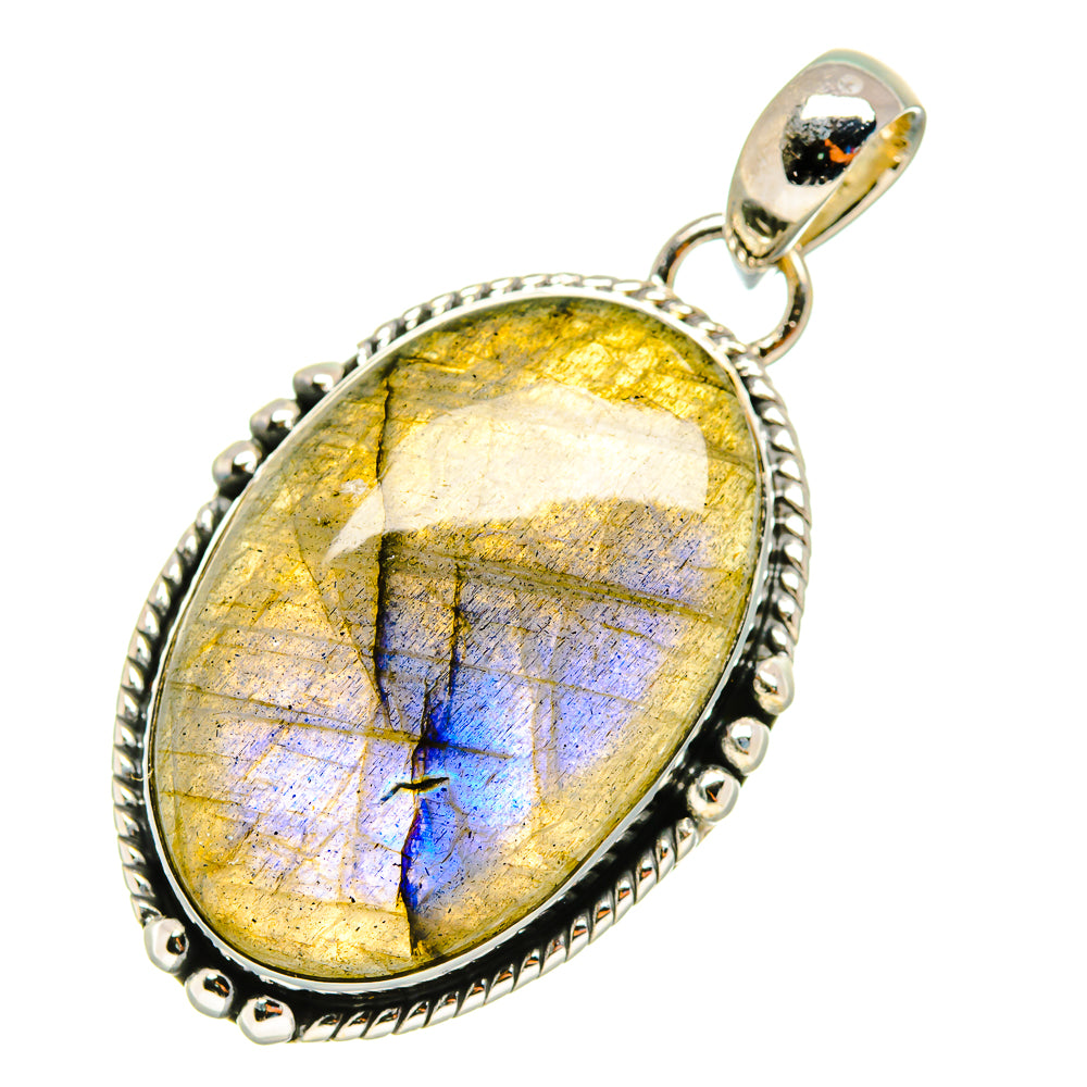Labradorite Pendants handcrafted by Ana Silver Co - PD7795