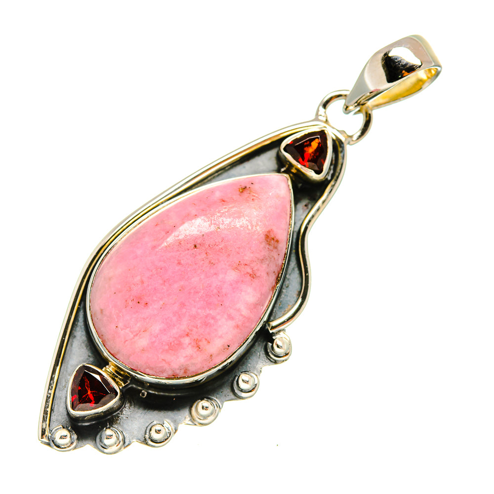 Rhodochrosite Pendants handcrafted by Ana Silver Co - PD7876