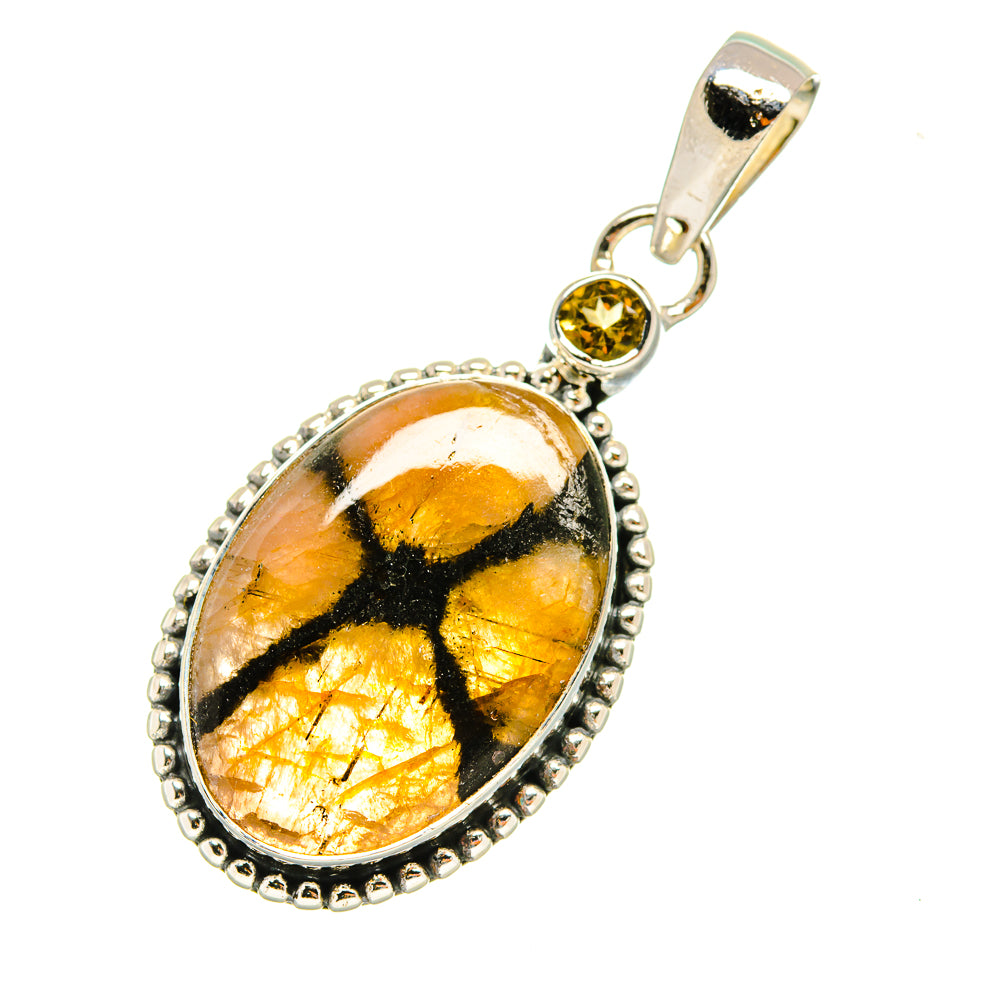 Chiastolite Pendants handcrafted by Ana Silver Co - PD7938